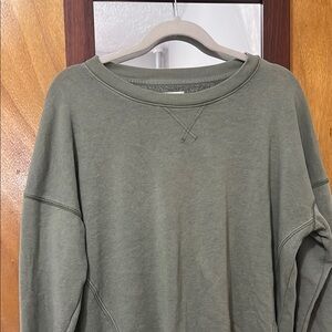 Aerie Olive Green Sweatshirt